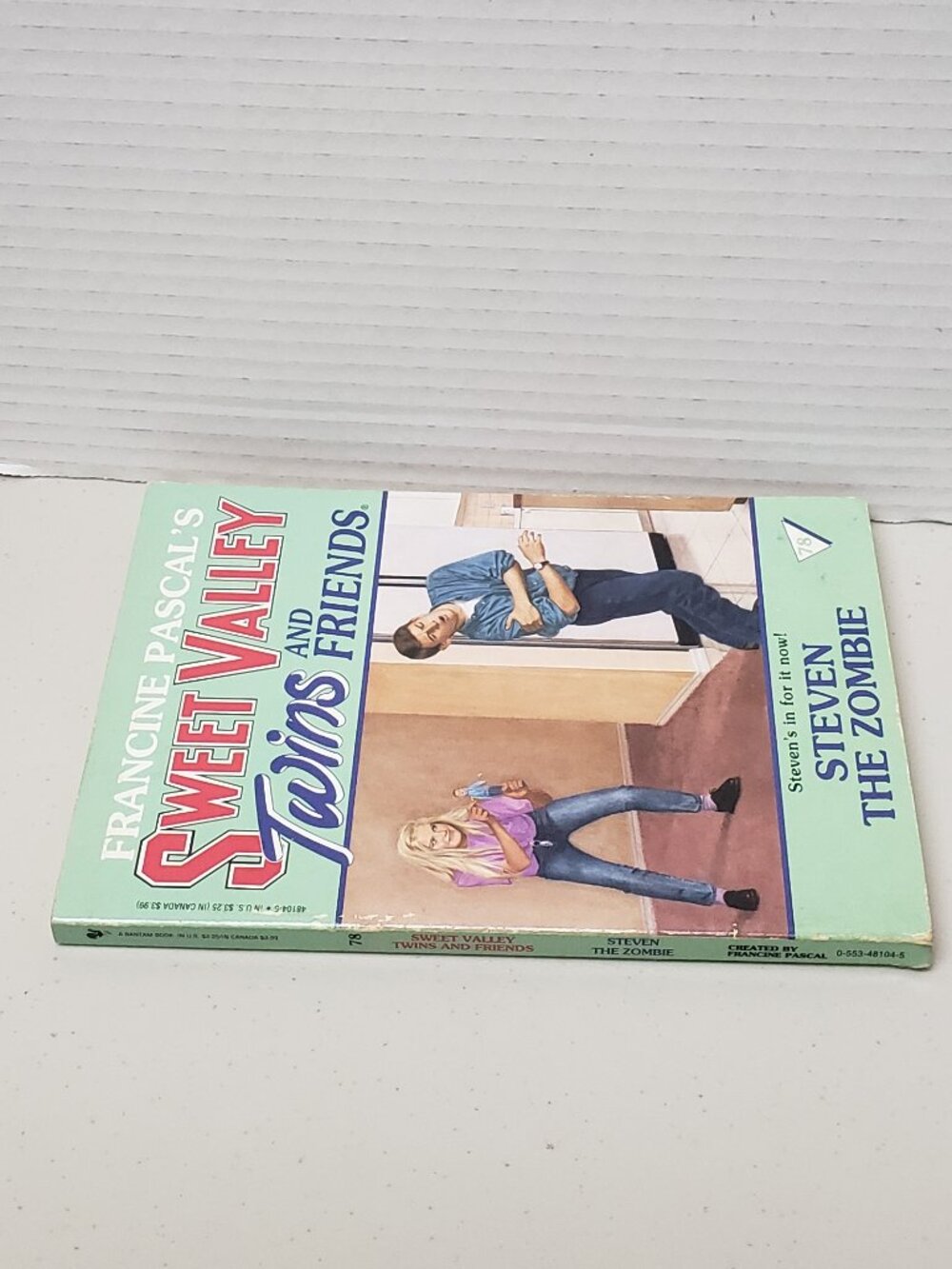 Sweet Valley Twins And Friends Book #78 Steven The Zombie - Picture 3 of 3